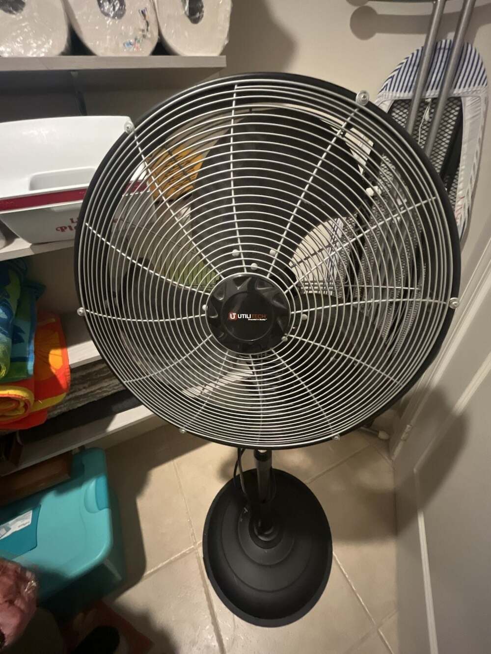 Utilitech 20-Inch High Velocity Pedestal Stand Fan